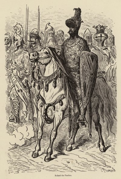 Roland the Peerless by Gustave after Dore